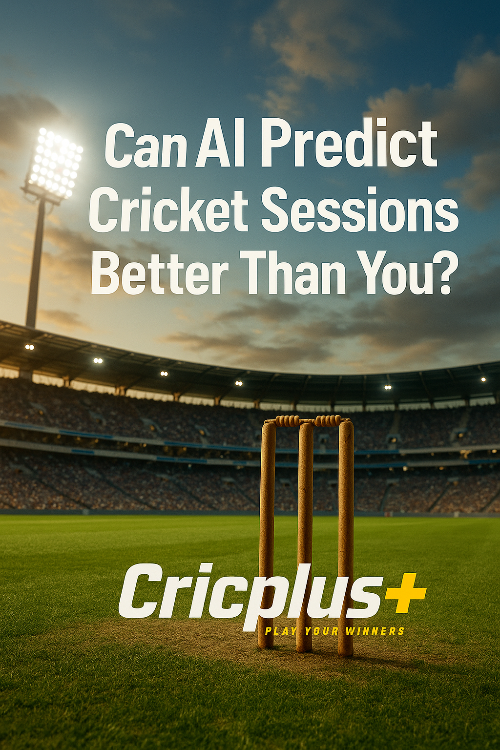 Can AI Predict Cricket Sessions Better Than You? Let’s Test It with Cricplus