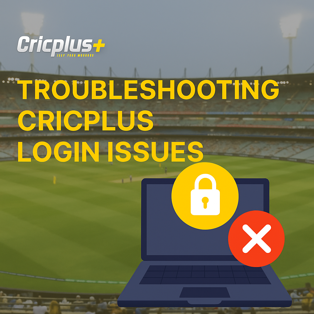 Troubleshooting Cricplus Login Issues