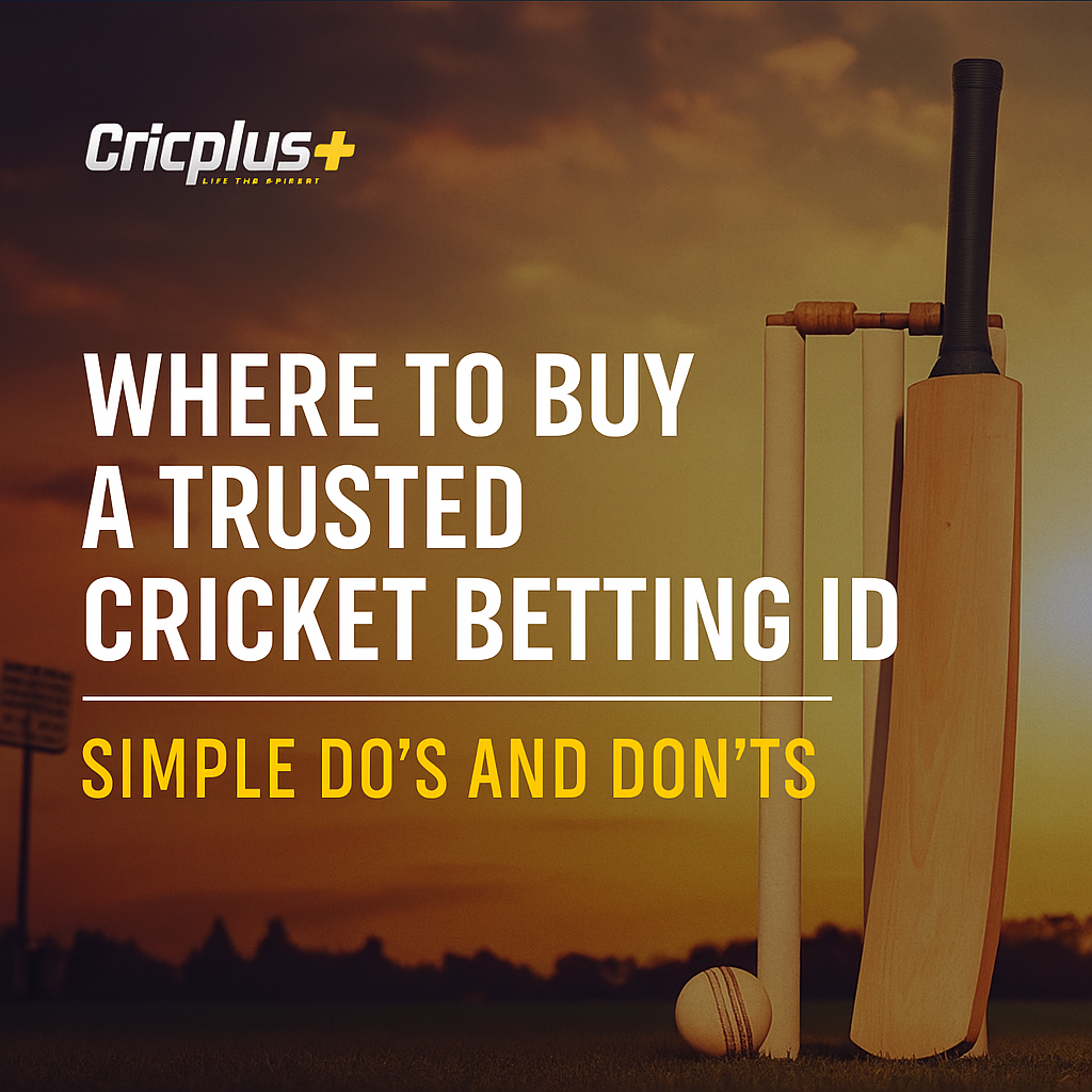 Where to Buy a Trusted Cricket Betting ID
